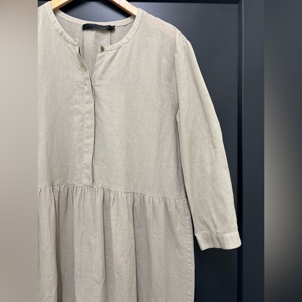Jenni Kayne James Dress size small Willow Linen Lightweight midi (no slip) - Picture 4 of 7